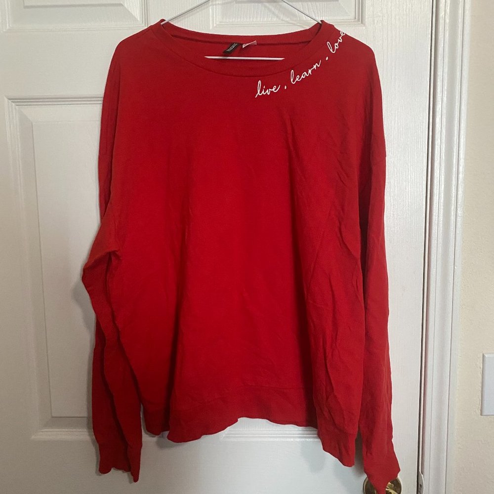 DIVIDED Live. Learn. Love. Sweatshirt